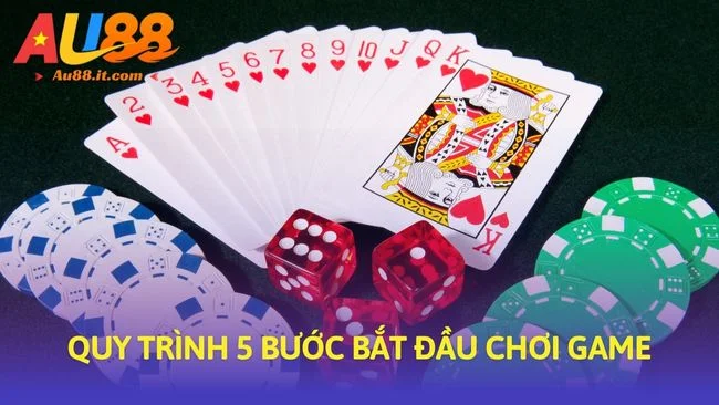 Quy trình 5 bước bắt đầu chơi game